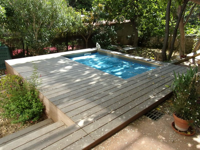 Terrasse bois piscine - MENUISERIE MD