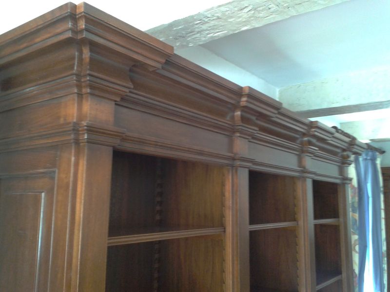 Bibliothèque bois sur mesure - MENUISERIE MD