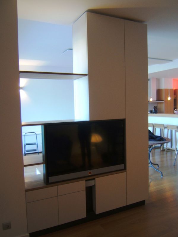 MEUBLE TV sur mesure - MENUISERIE MD MARSEILLE