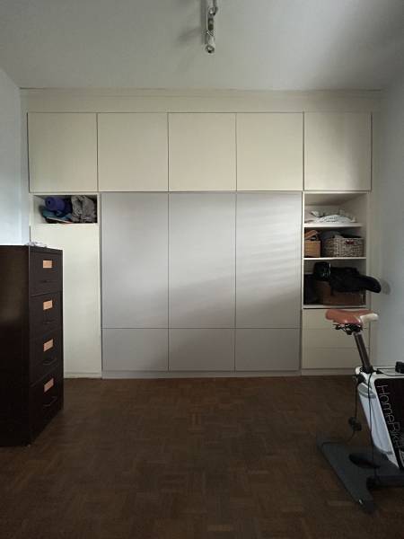 Dressing sur-mesure dans un ancien pont de lit à Marseille-1