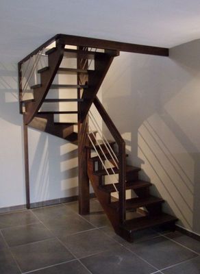 Notre zone d'activité pour ce service Pose de rampe d'escalier en bois et inox